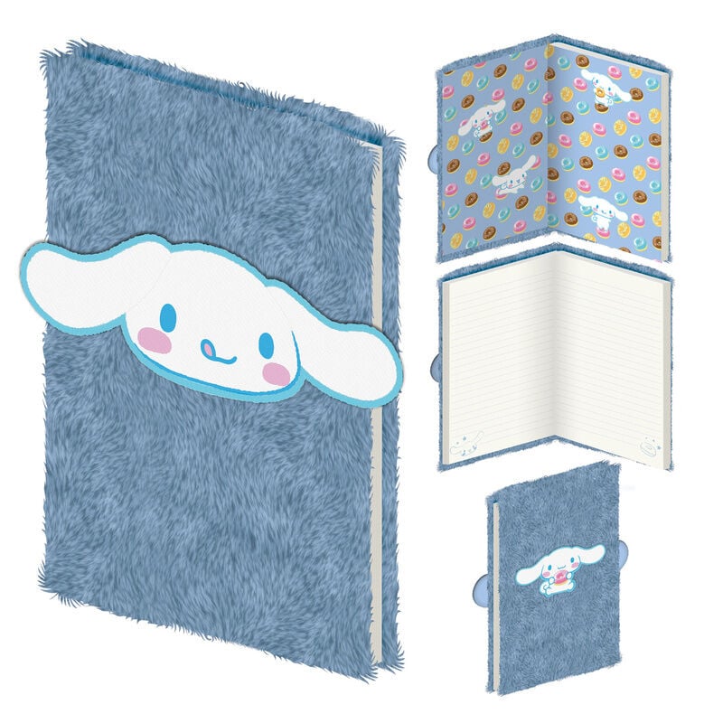 Caderno A5 Cinnamoroll Hello Kitty