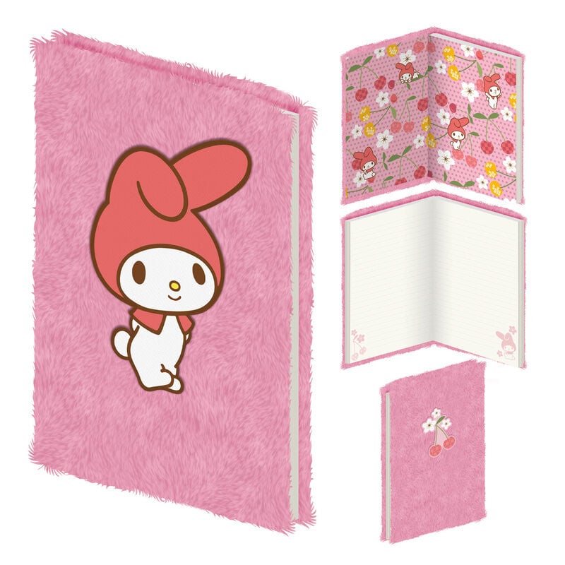Caderno A5 My Melody Hello Kitty