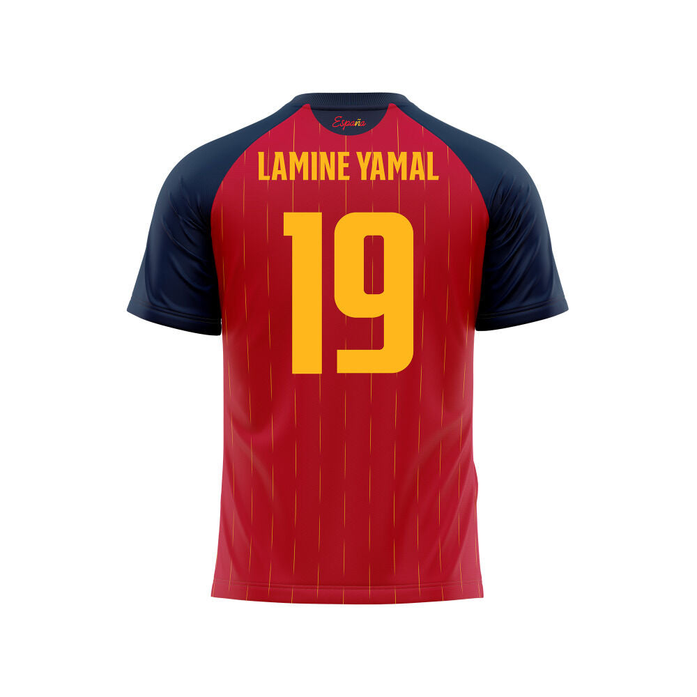 T-Shirt Adulto Tamanho L Lamine Yamal Seleção Espanhola