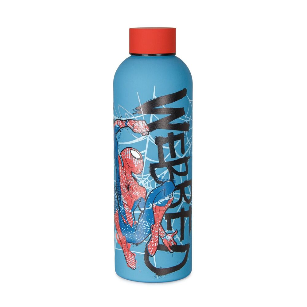 Garrafa Aço Inoxidável Spiderman Marvel 800ml