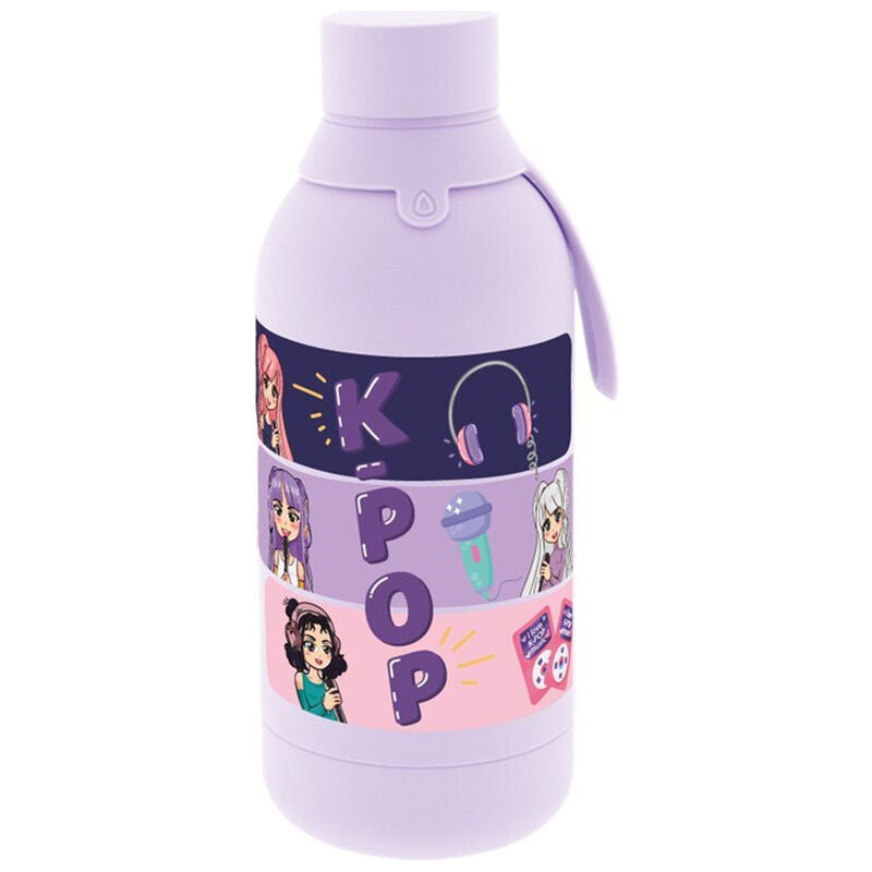 Garrafa Térmica Pink K-Pop 500ml