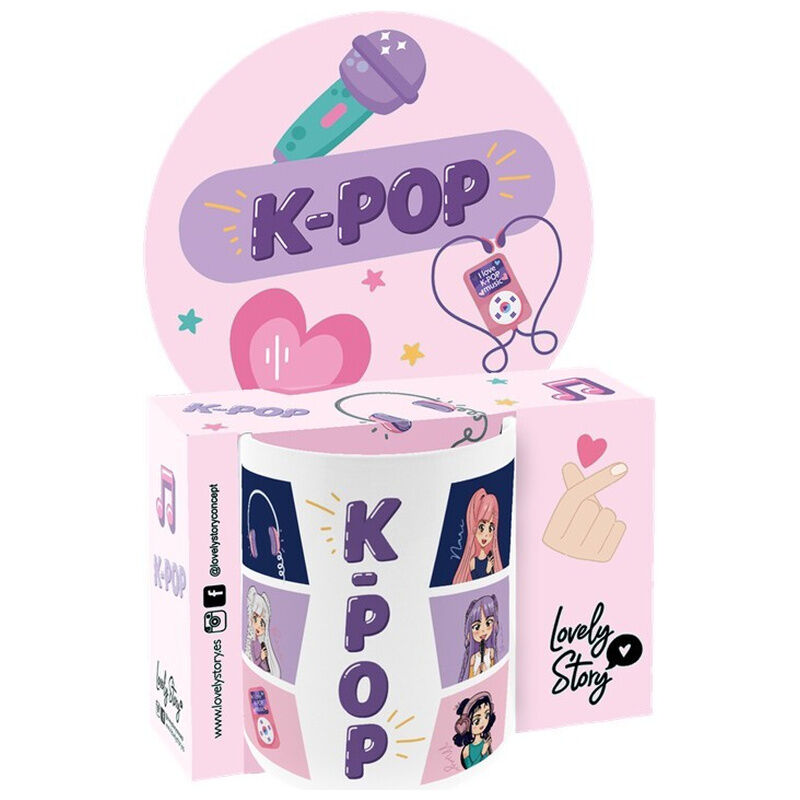 Caneca Stars K-Pop 330ml