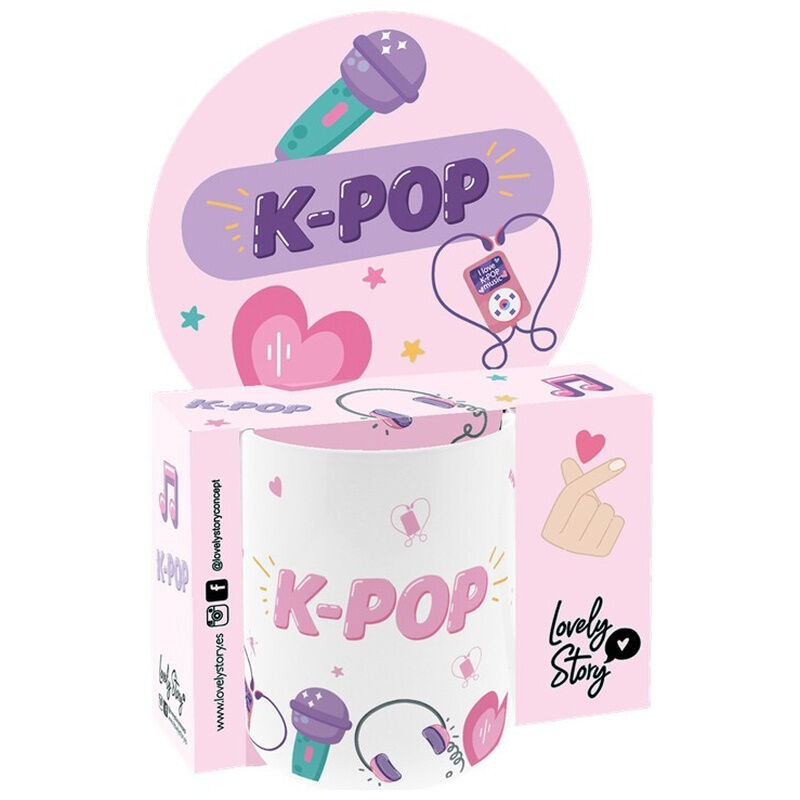 Caneca Vibes K-Pop 330ml