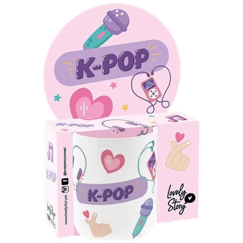 Caneca Dreams K-Pop 330ml