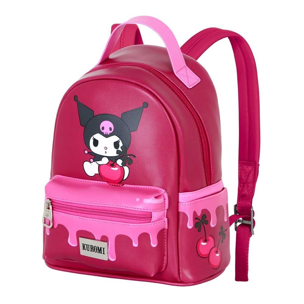 Mochila Casual Cherry Kuromi Hello Kitty 25cm