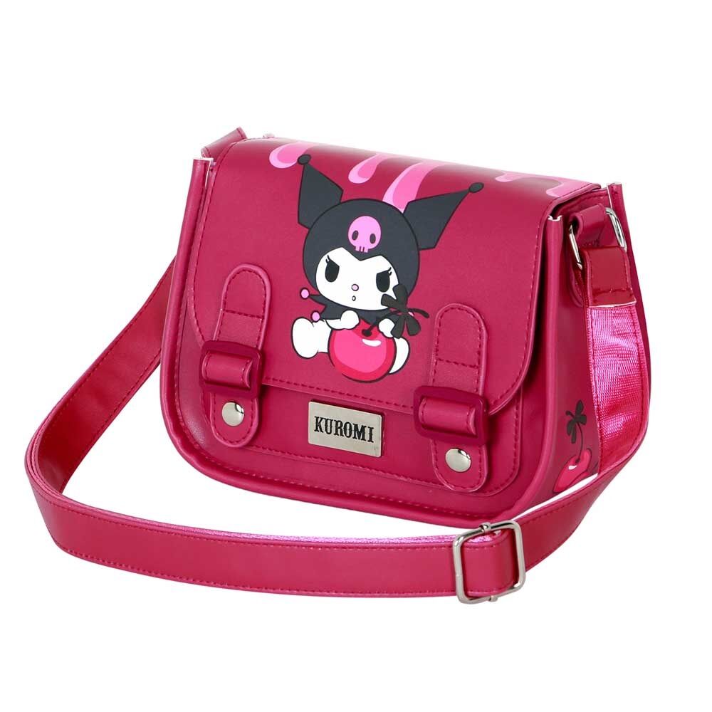 Bolsa de Ombro Cherry Kuromi Hello Kitty