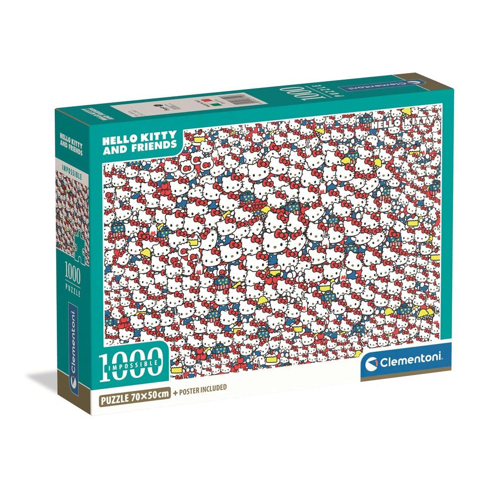Puzzle impossible Hello Kitty 1000pcs