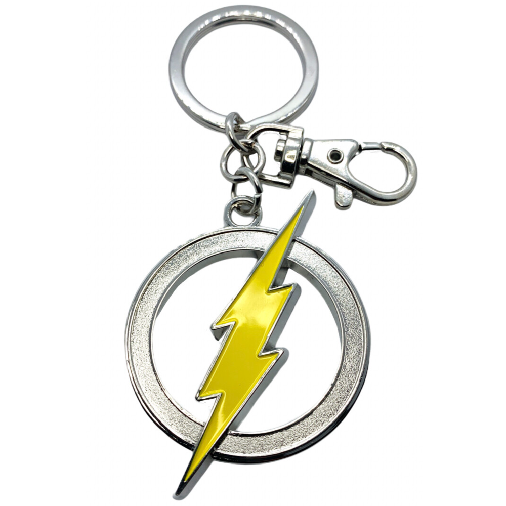 Porta-Chaves Logo Flash Marvel 6cm