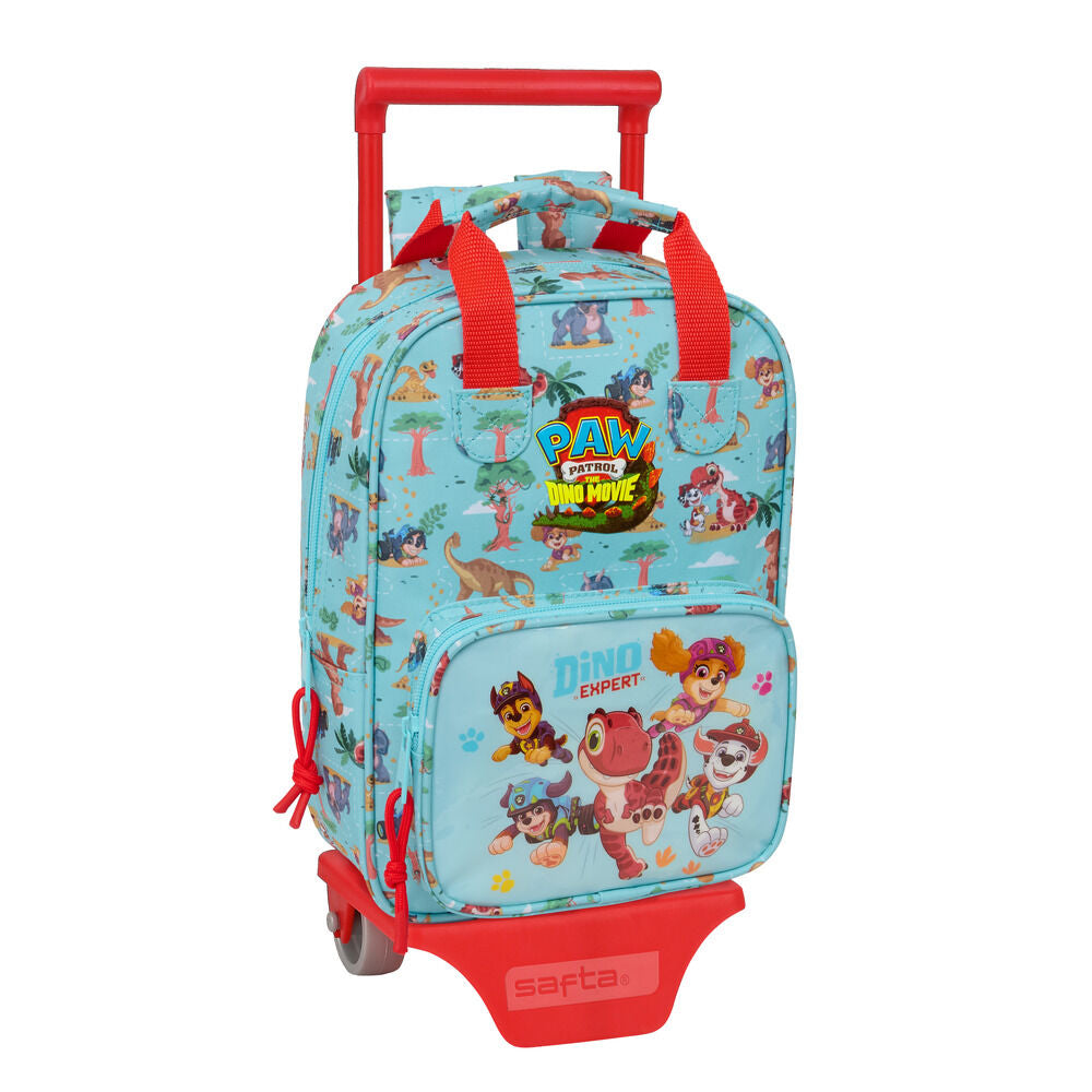 Mochila Pré-Escolar Trolley Dino Rescue Patrulha Pata 28cm