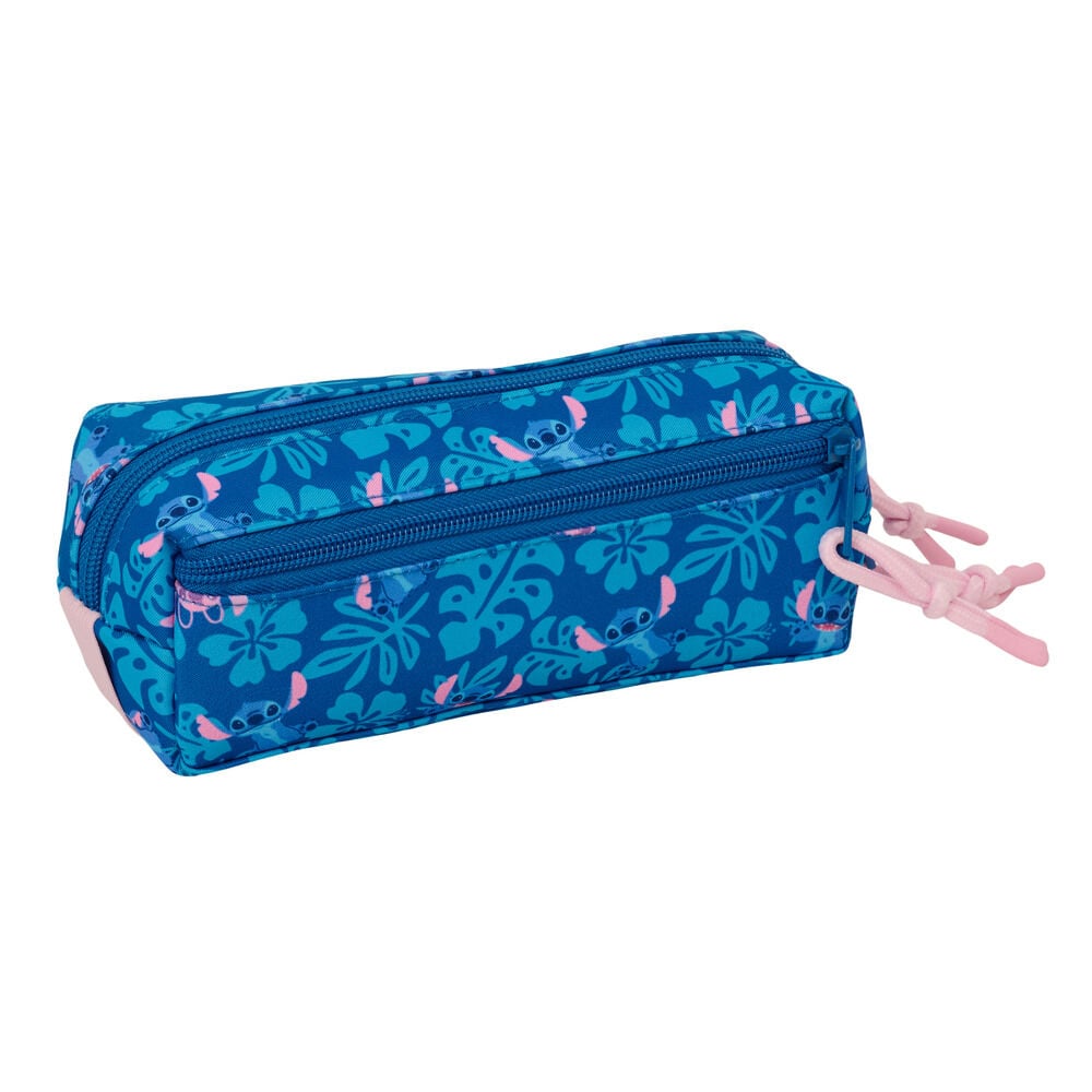 Estojo Triplo Angel &amp; Stitch Disney