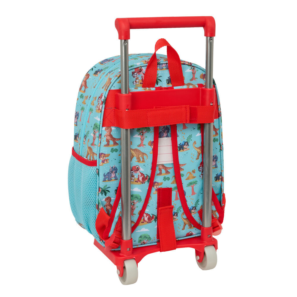 Mochila Pré-Escolar Trolley Dino Rescue Patrulha Pata 34cm