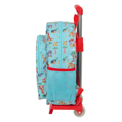Mochila Pré-Escolar Trolley Dino Rescue Patrulha Pata 34cm