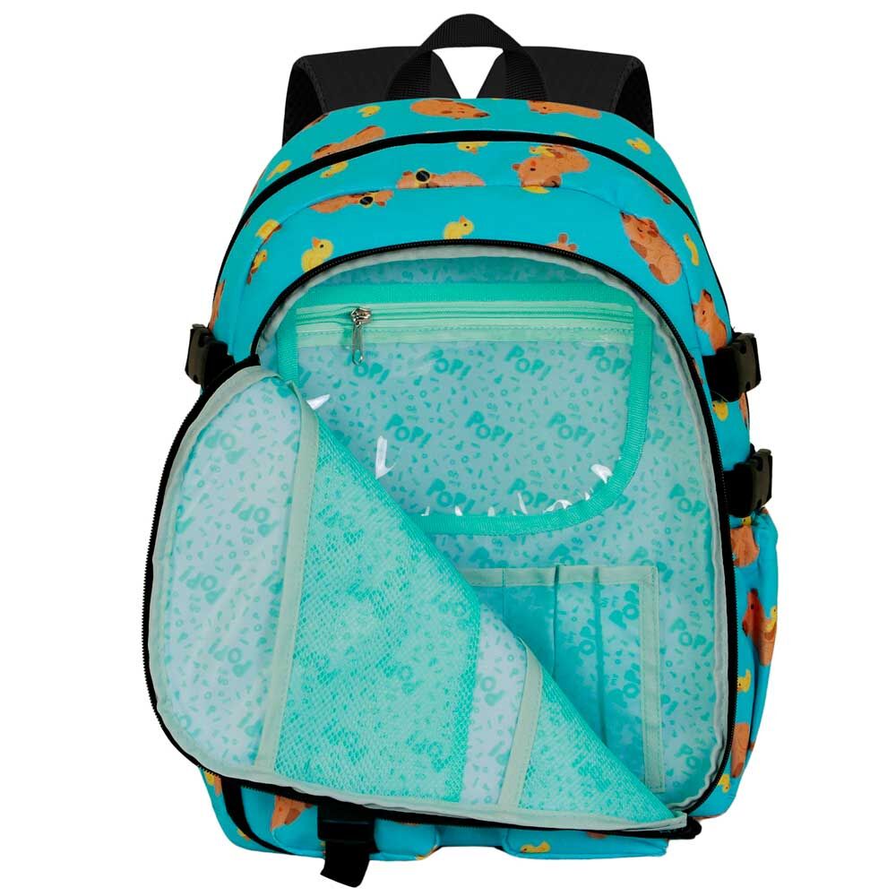 Mochila Escolar Capibara Oh My Pop! 40cm