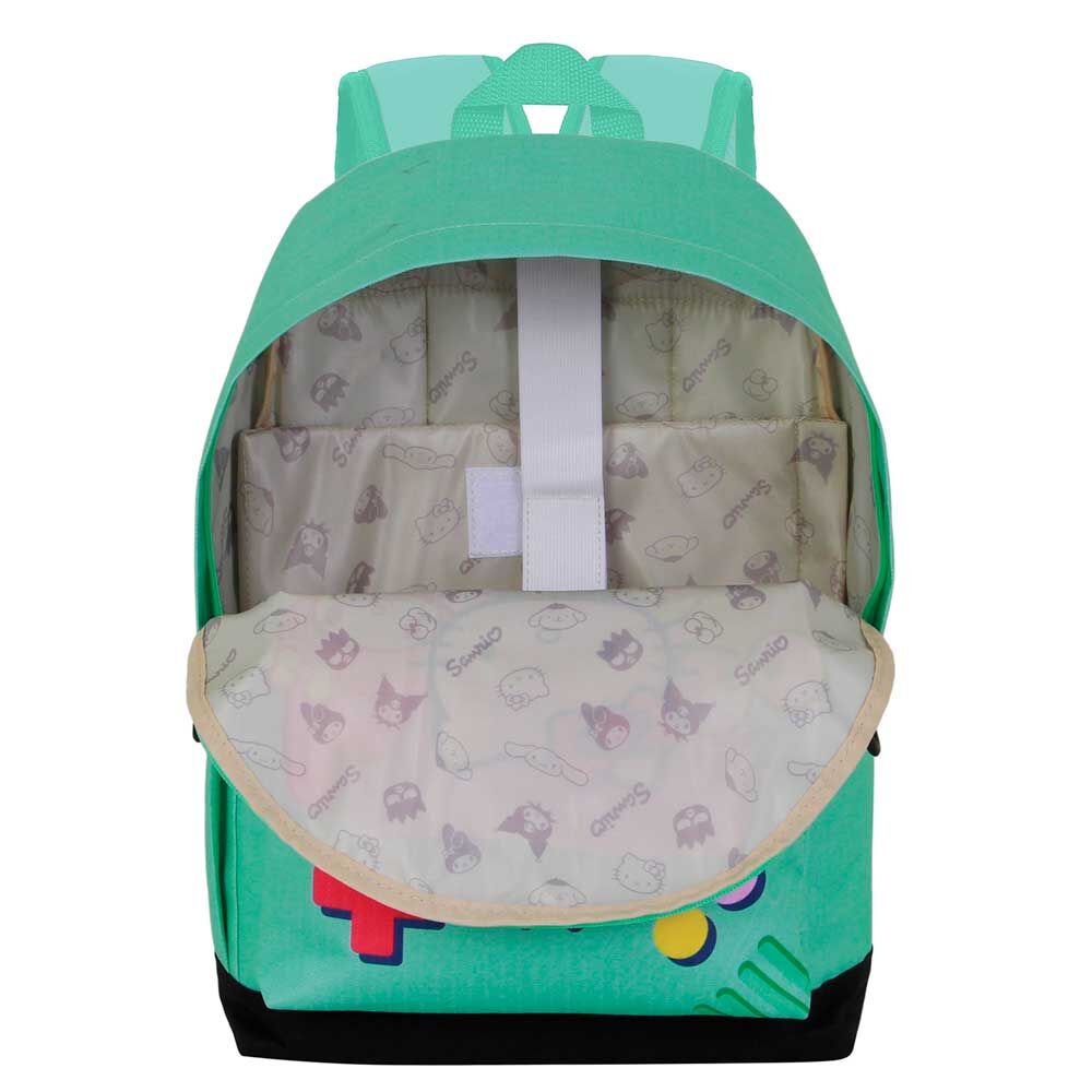 Mochila Escolar Videogame Hello Kitty and Friends 41cm