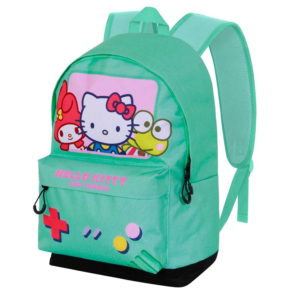 Mochila Escolar Videogame Hello Kitty and Friends 41cm