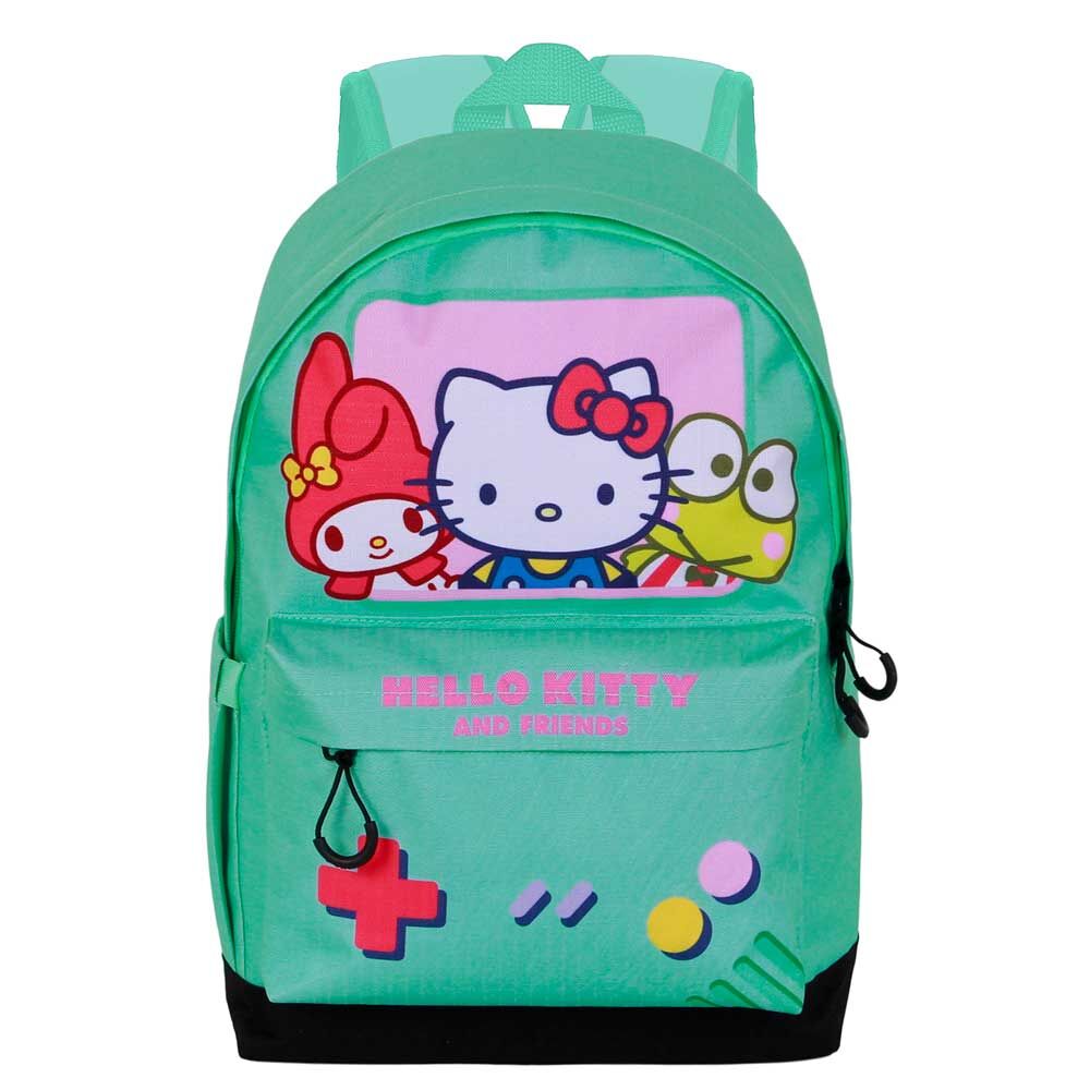 Mochila Escolar Videogame Hello Kitty and Friends 41cm