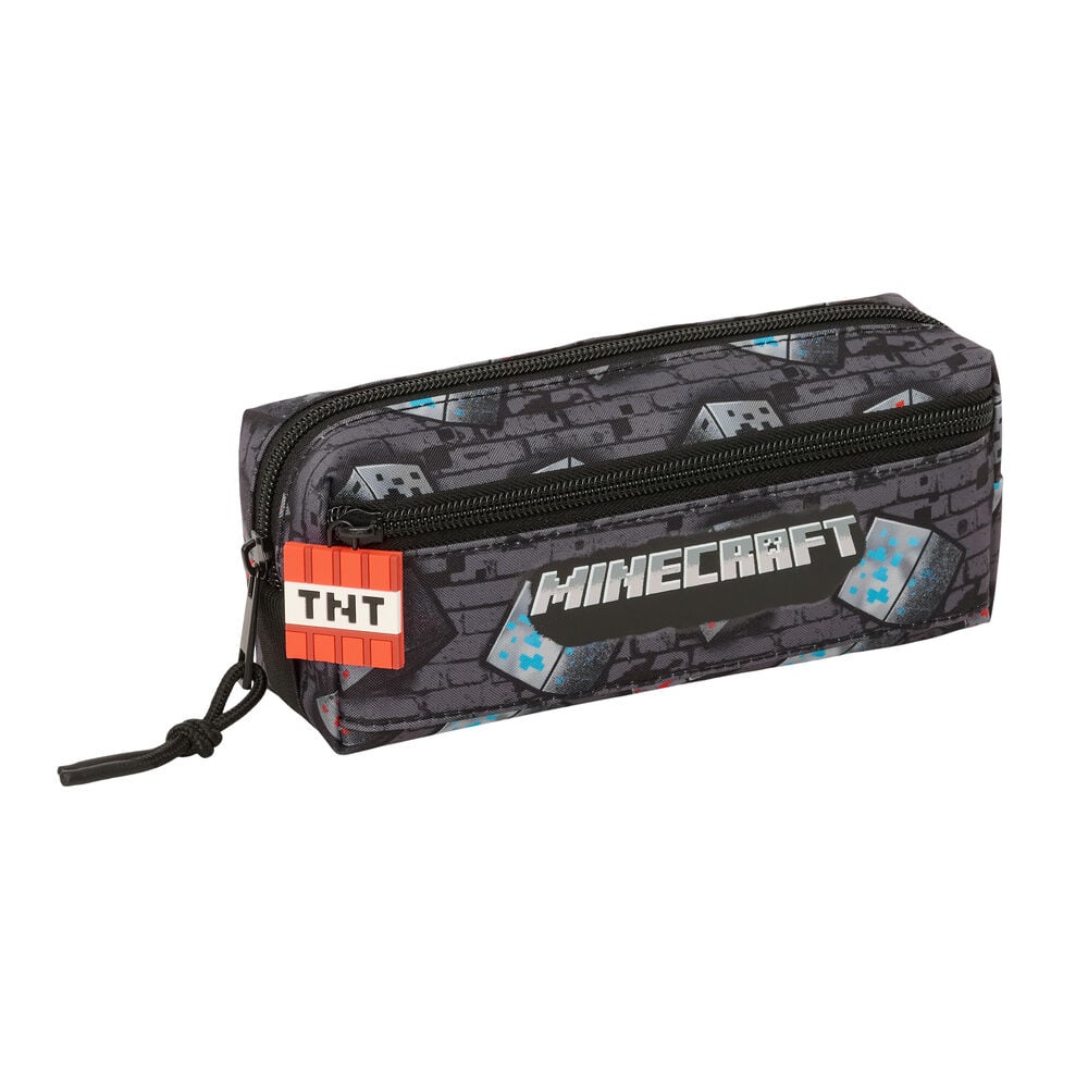 Estojo Triplo Graffiti Minecraft