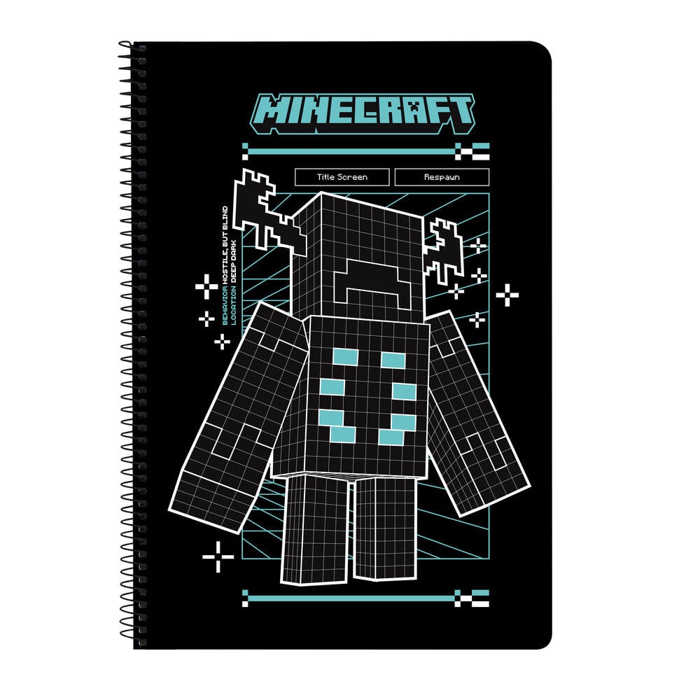 Caderno A4 Screen Minecraft Sortido