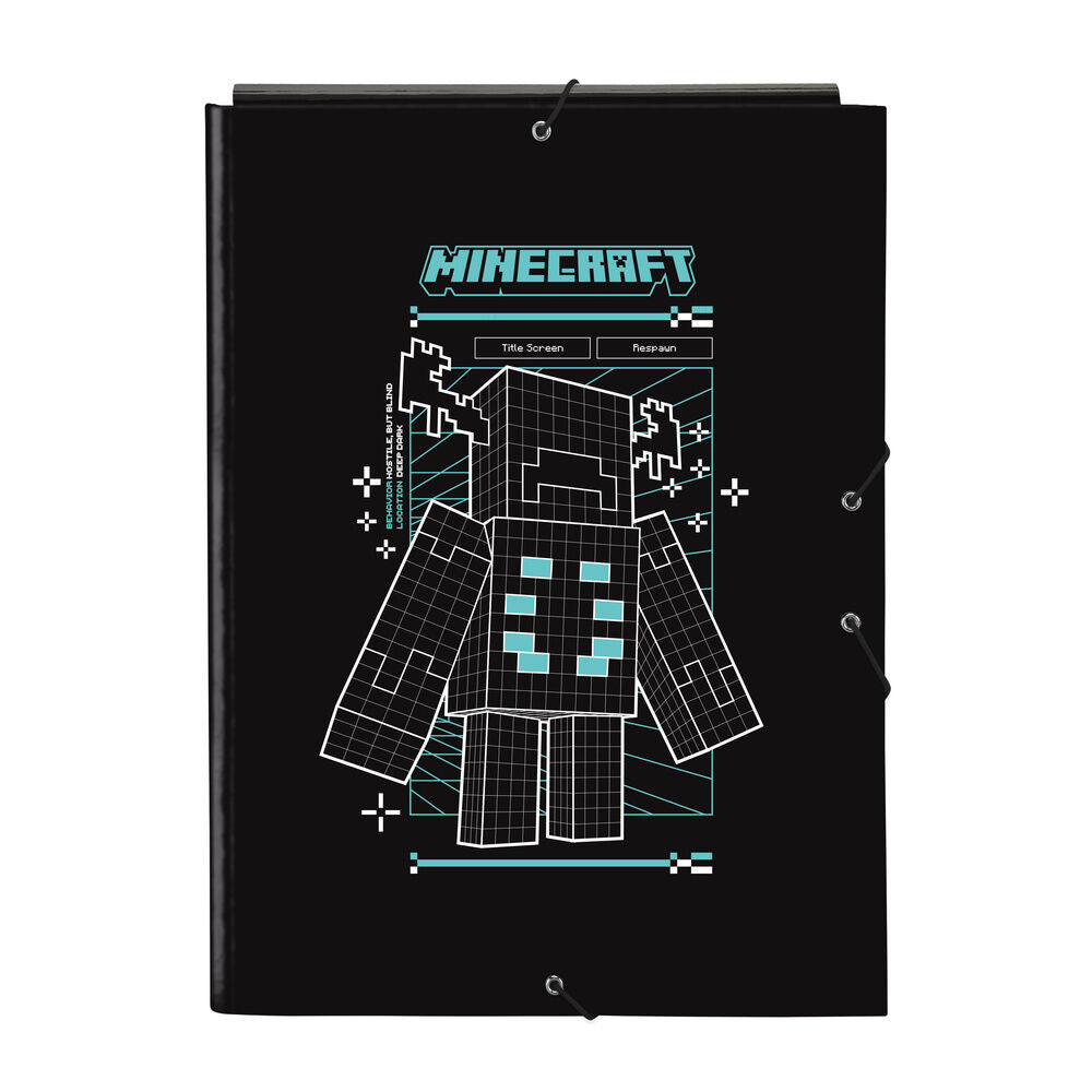 Capa de Elástico A4 Screen Minecraft