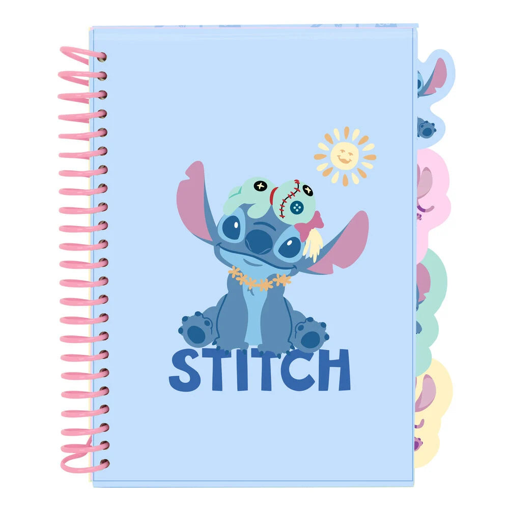 Caderno A5 Stitch Disney
