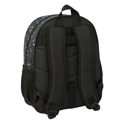 Mochila Escolar Média Screen Minecraft 38cm Adaptável