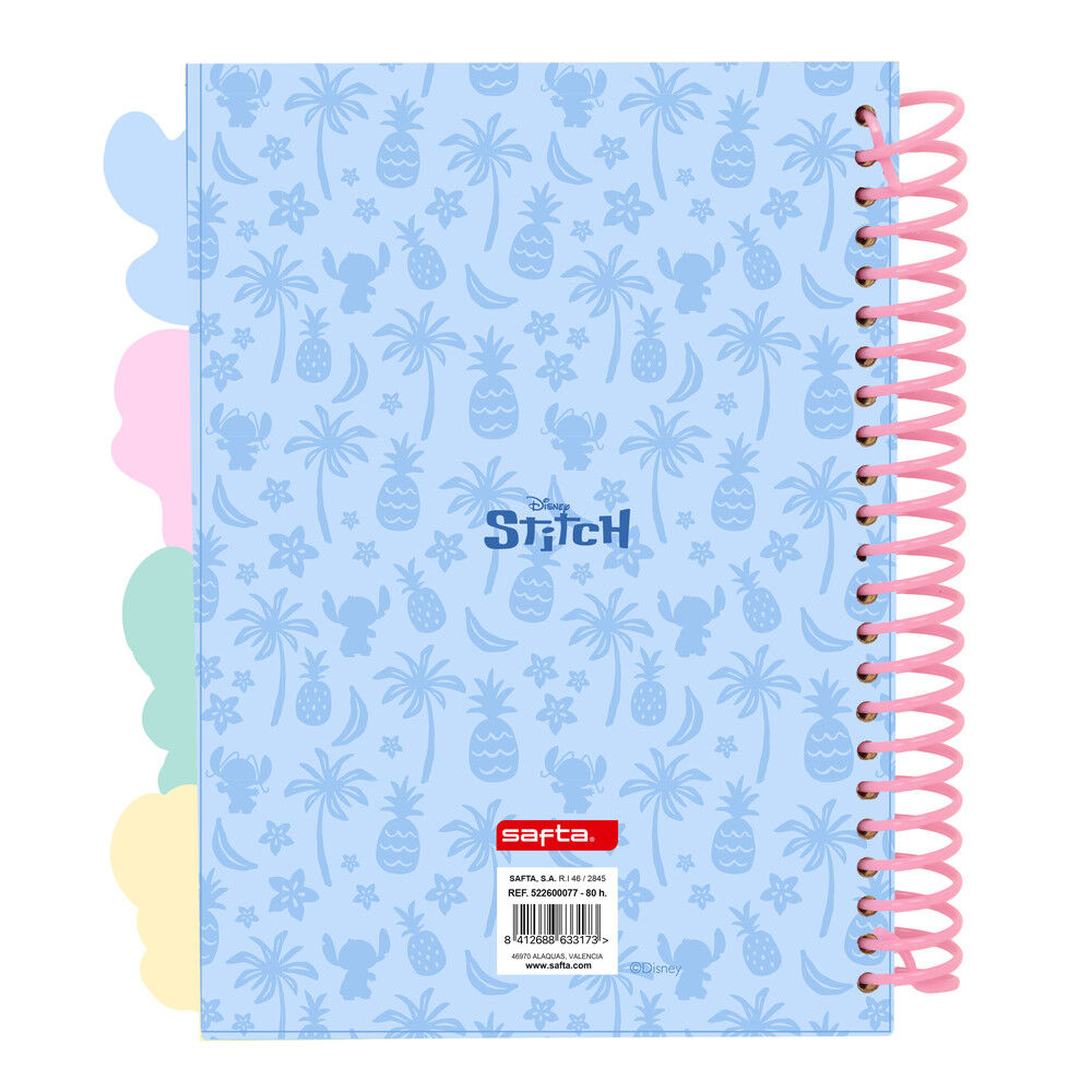 Caderno A5 Stitch Disney