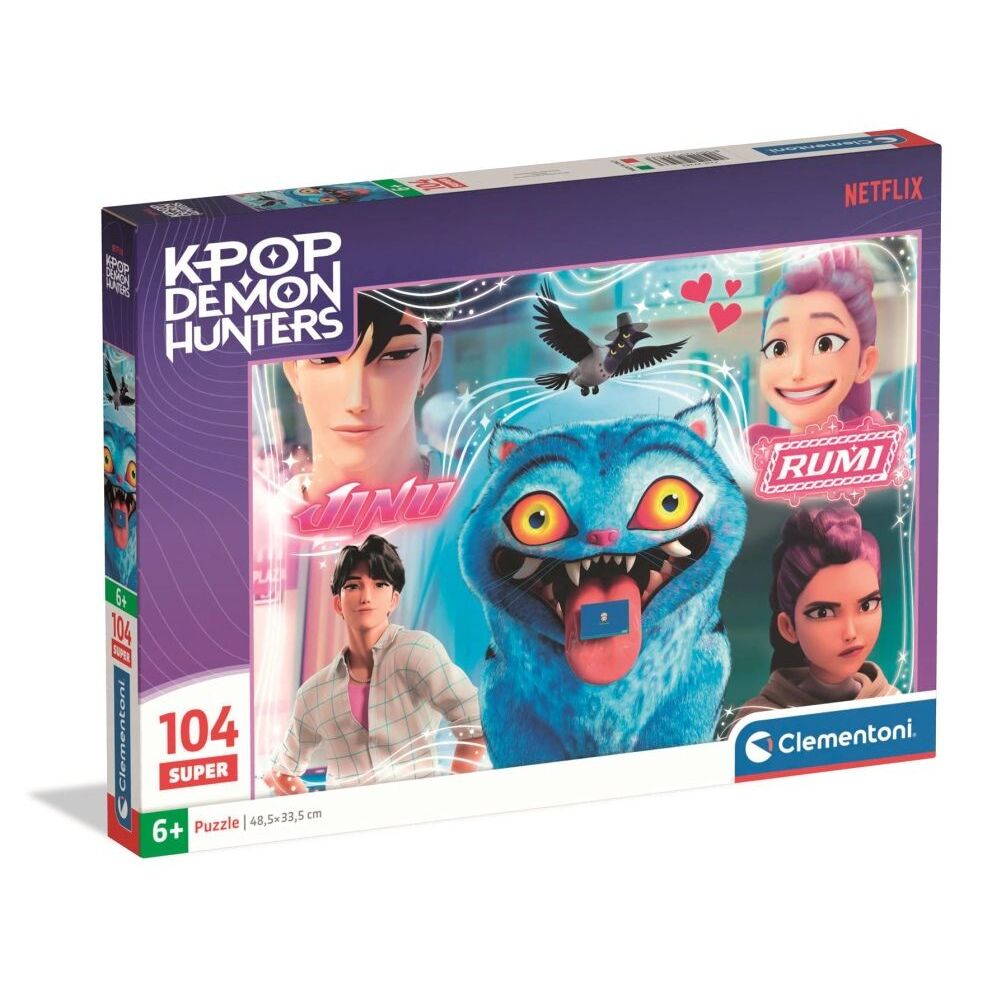 Puzzle 3 Super Kpop Demon Hunters 104pcs