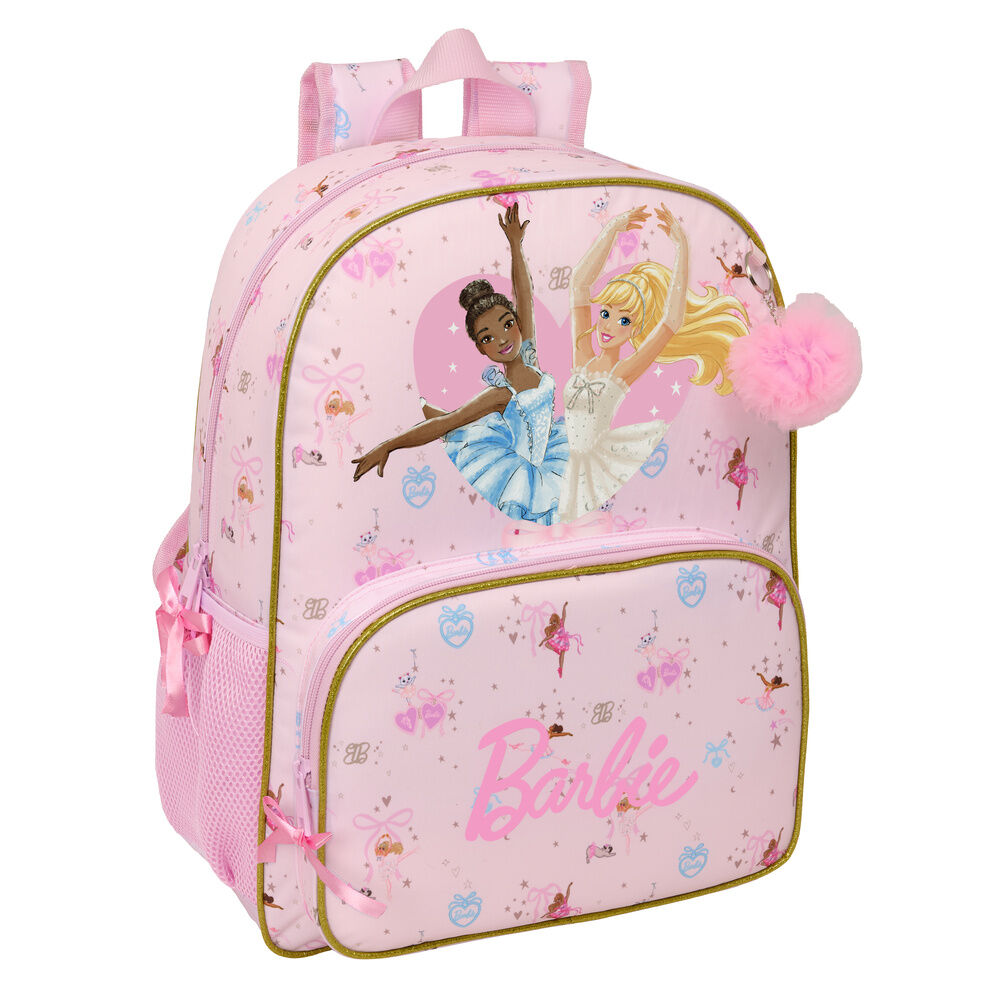 Mochila Escolar Ballet Barbie 42cm Adaptável