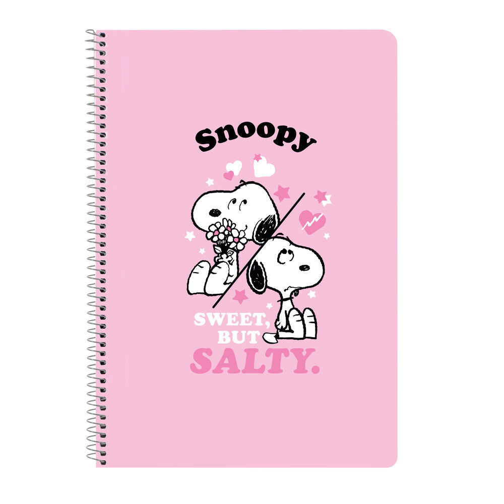 Caderno A4 Snoopy