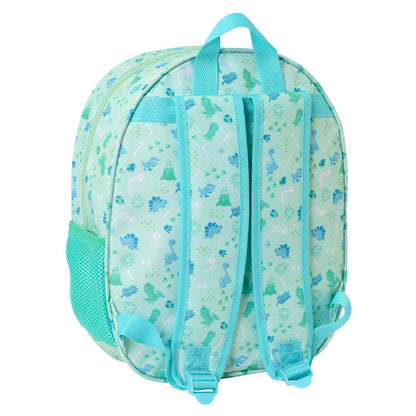 Mochila Pré-Escolar 3D Dino 33cm
