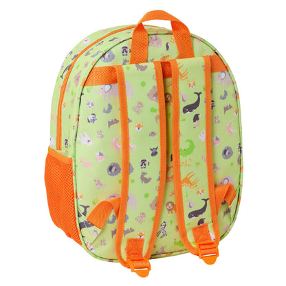 Mochila Pré-Escolar 3D Tigre 33cm