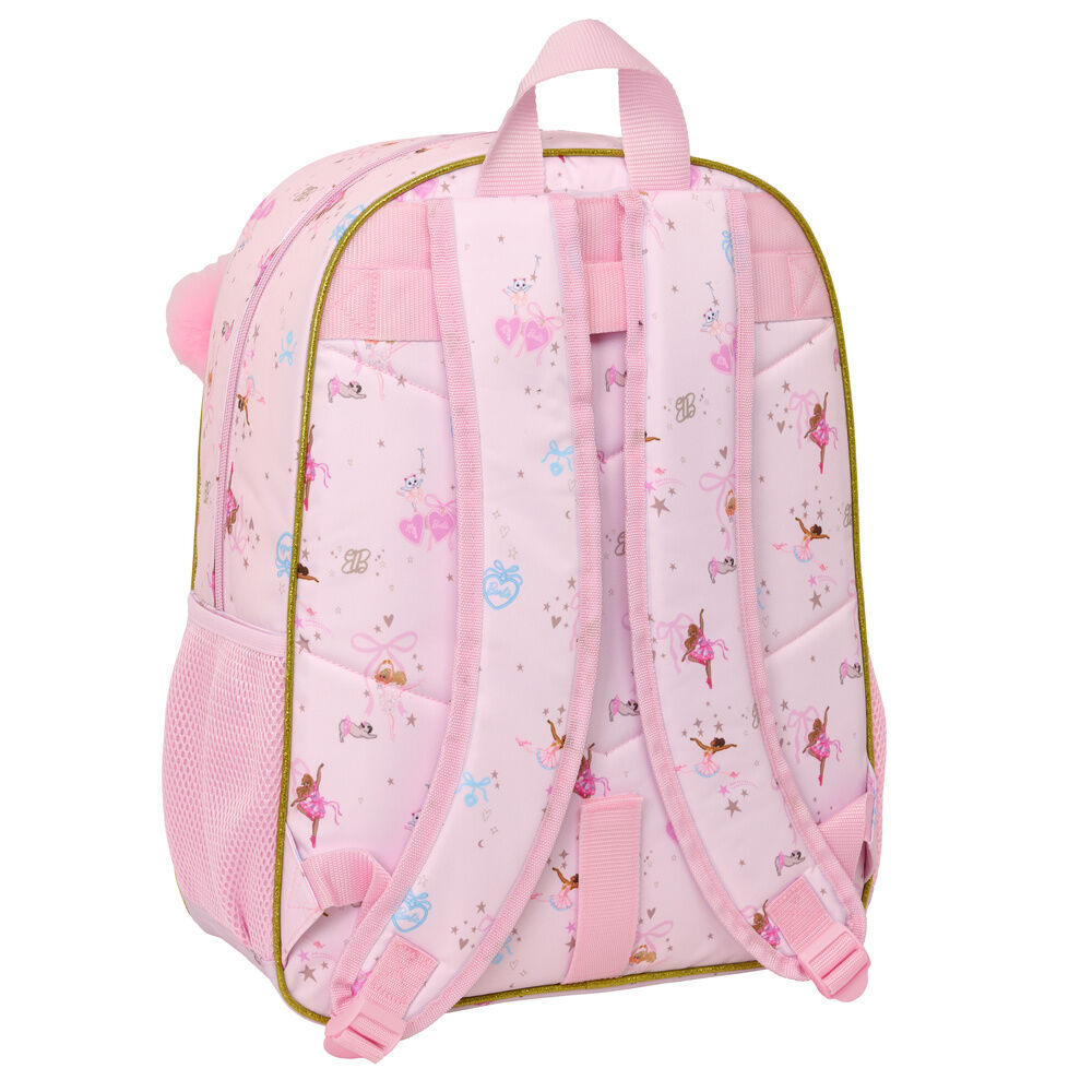 Mochila Escolar Ballet Barbie 42cm Adaptável