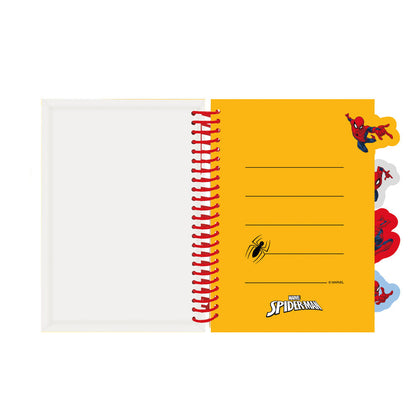 Caderno A5 Spiderman Marvel