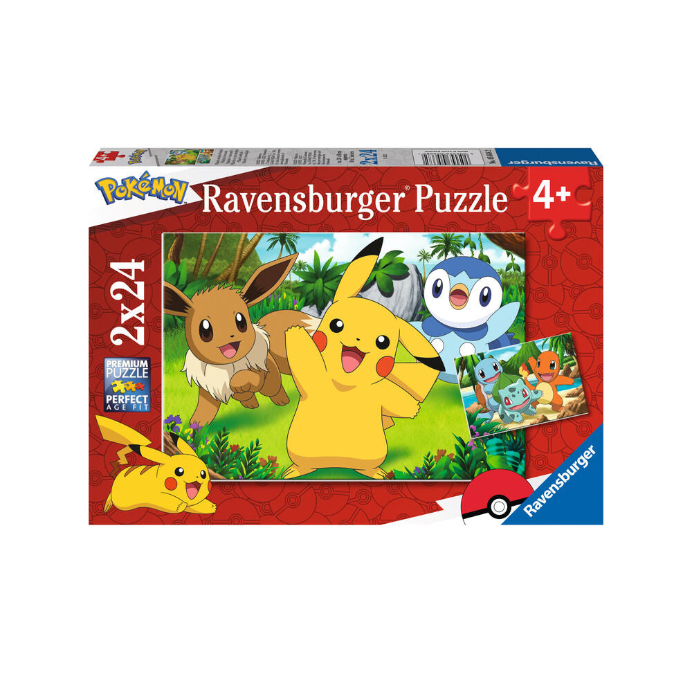 Puzzle Pokemon 2x24pcs