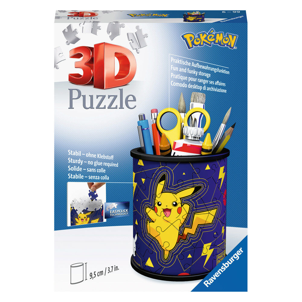 Puzzle 3D Porta-Lápis 54pcs