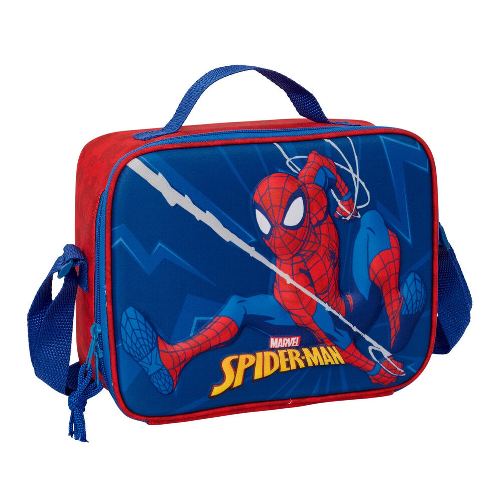 Lancheira Térmica 3D Spiderman Marvel