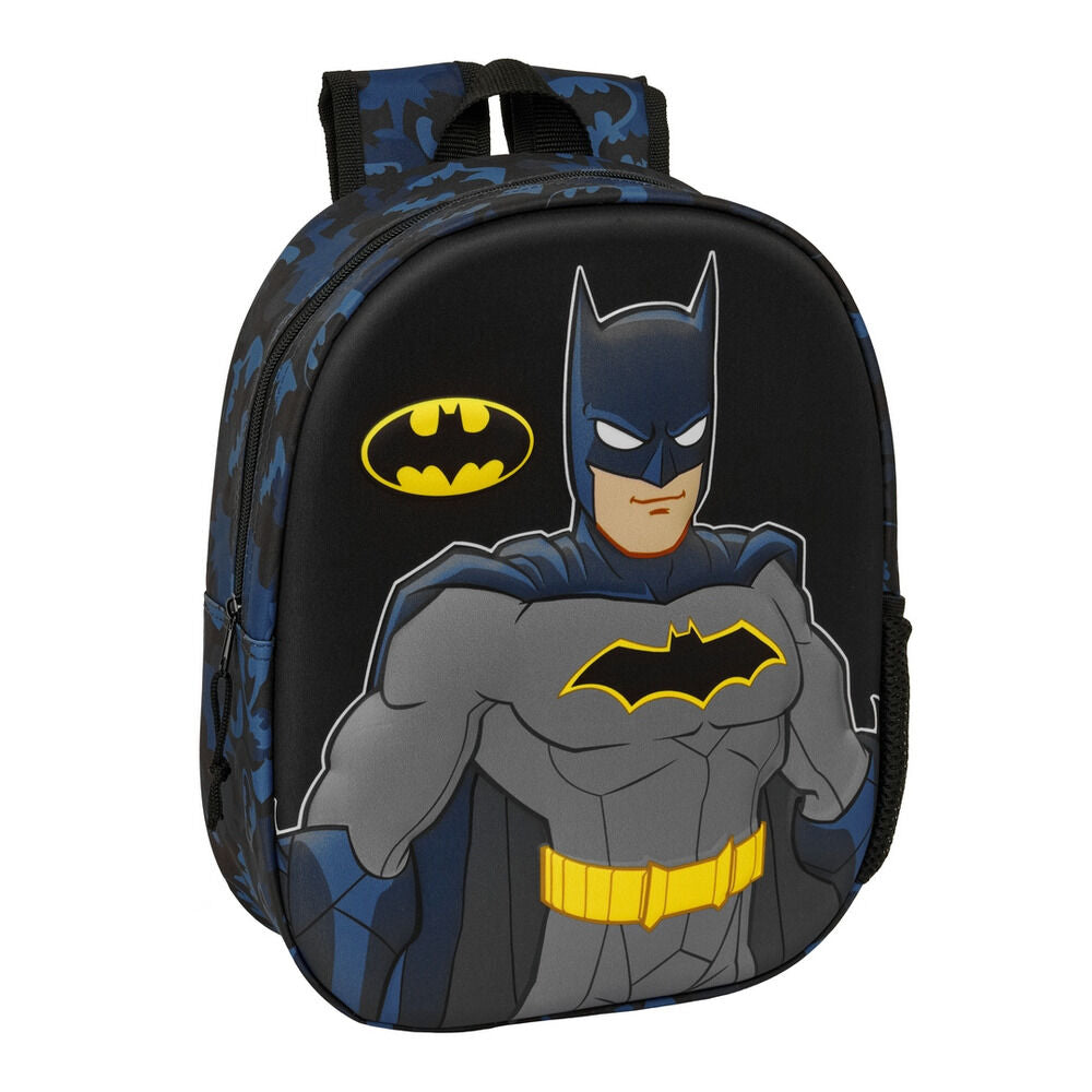 Mochila Pré-Escolar 3D Batman DC Comics 33cm