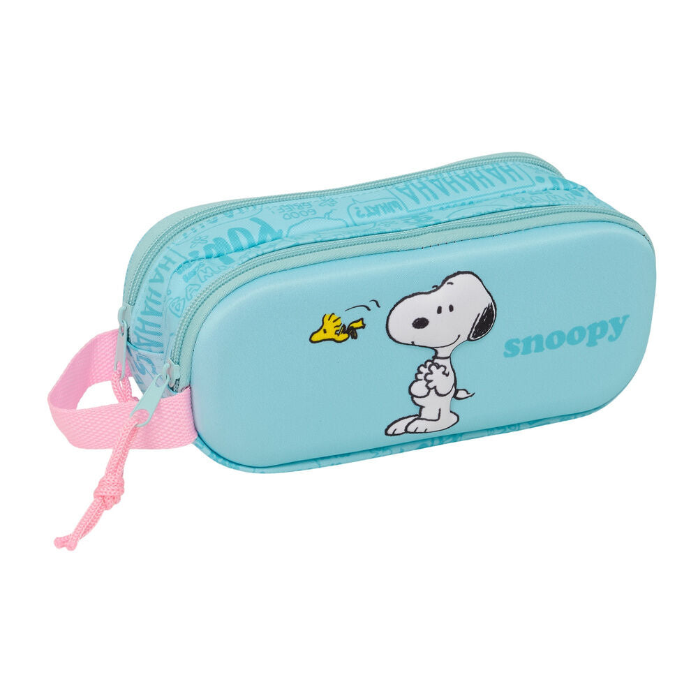 Estojo Duplo 3D Snoopy