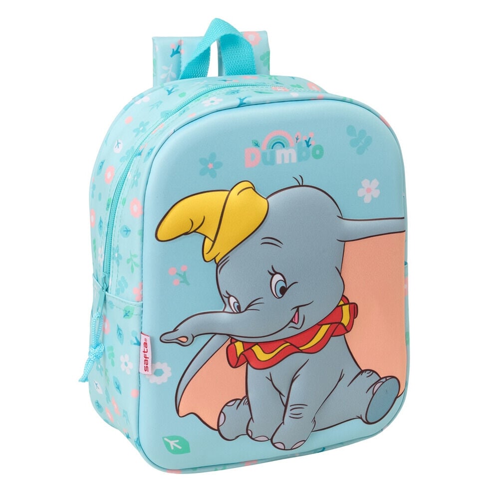 Mochila Creche 3D Dumbo Disney 27cm