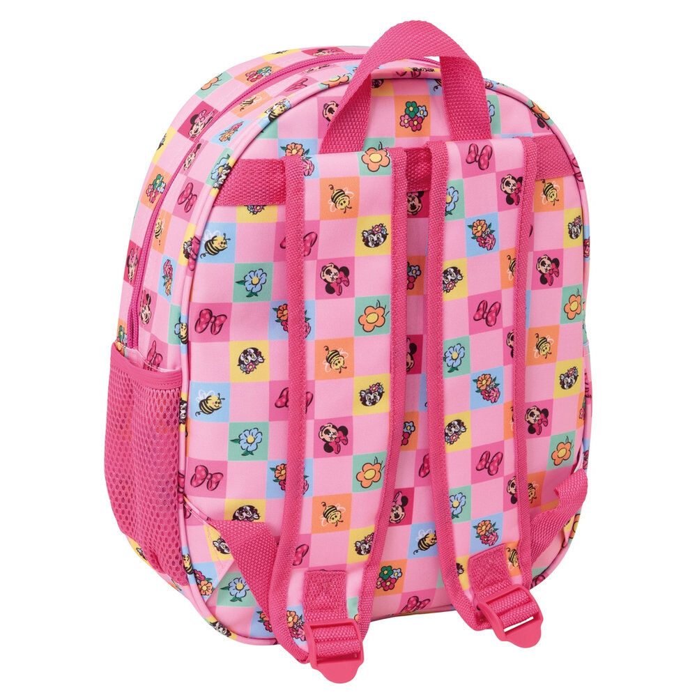 Mochila Pré-Escolar 3D Minnie Disney 33cm
