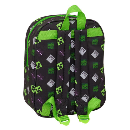 Mochila Creche 3D Minecraft 27cm