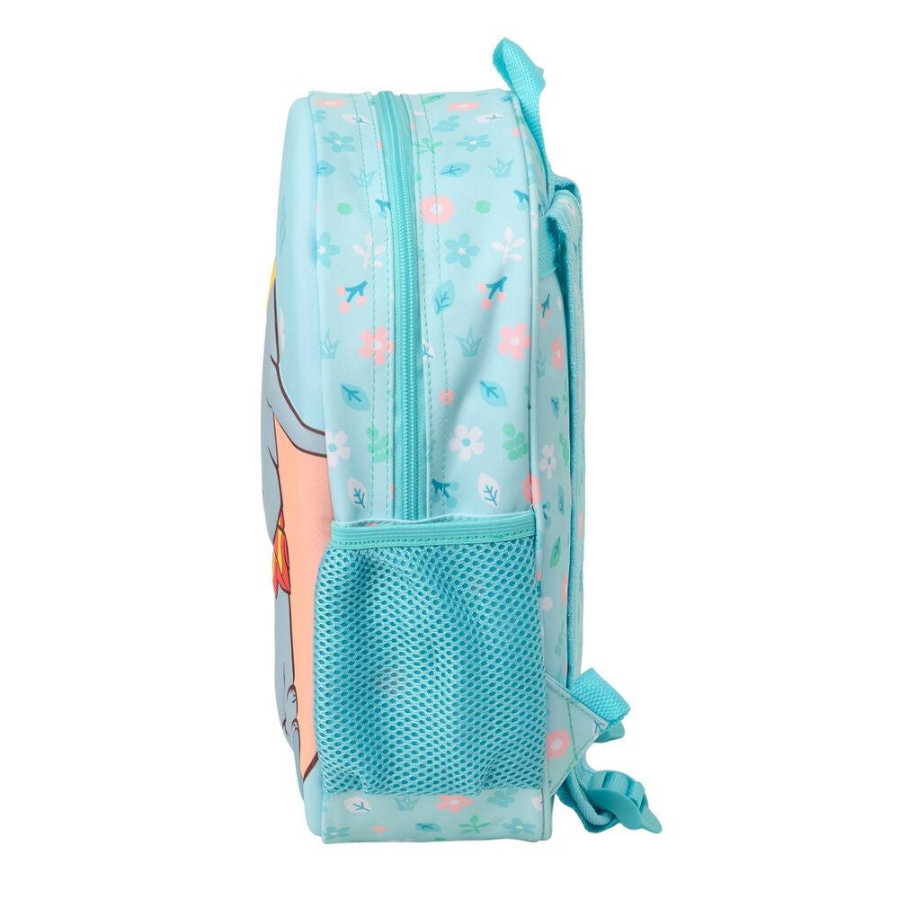 Mochila Pré-Escolar 3D Dumbo Disney 33cm