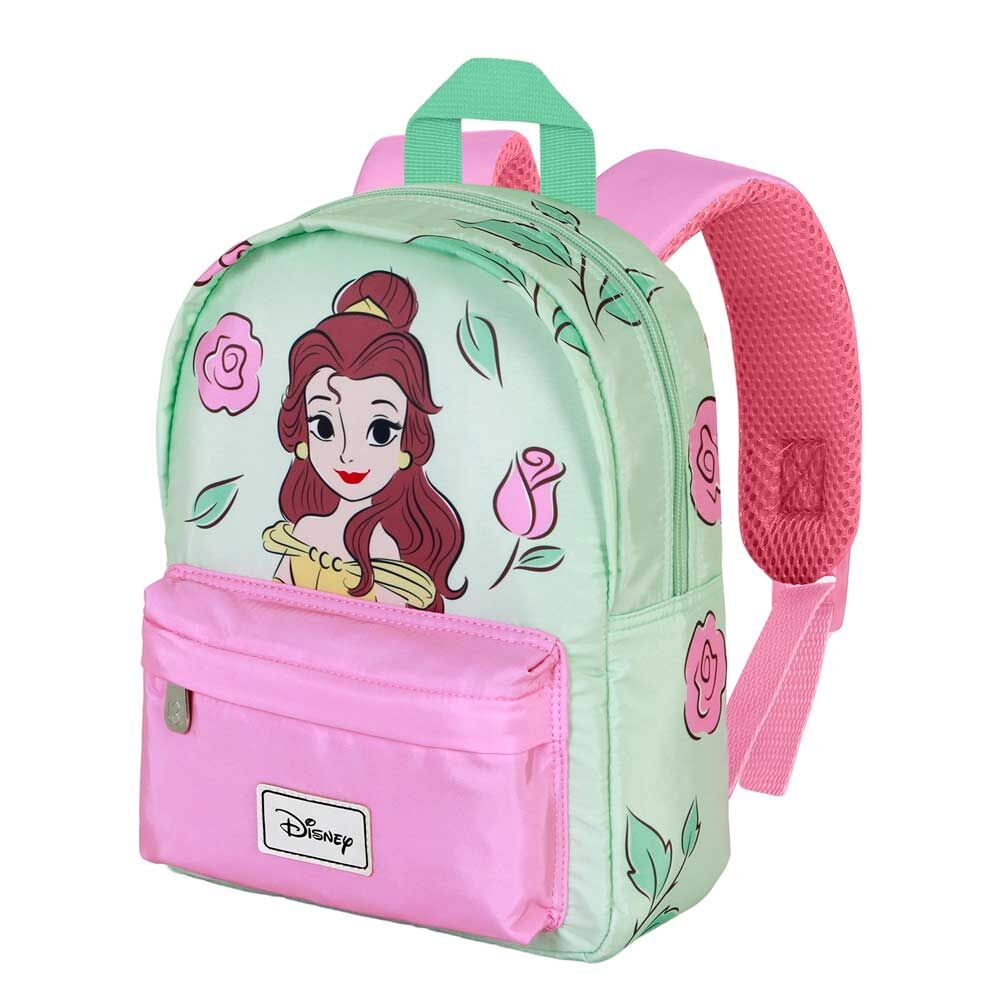 Mochila Creche Beauty and the Beast Rose Disney 27cm