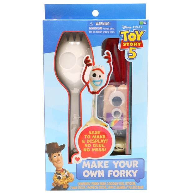 Faz o teu próprio Forky Toy Story 5 Disney Pixar