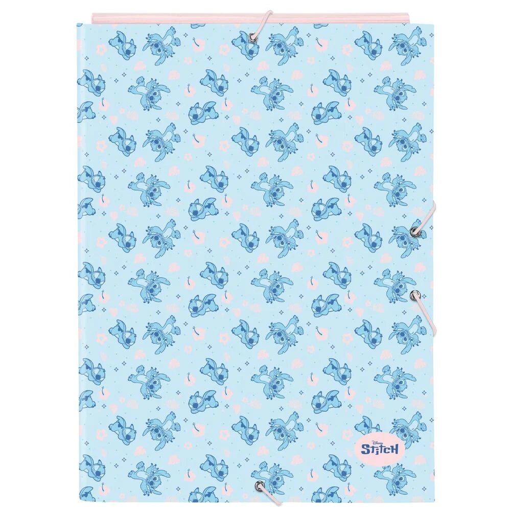 Capa de Elástico A4 Ohana Stitch Disney