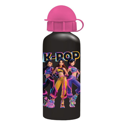 Conjunto Sanduicheira + Garrafa Aluminio K-Pop Demon Hunters 500ml