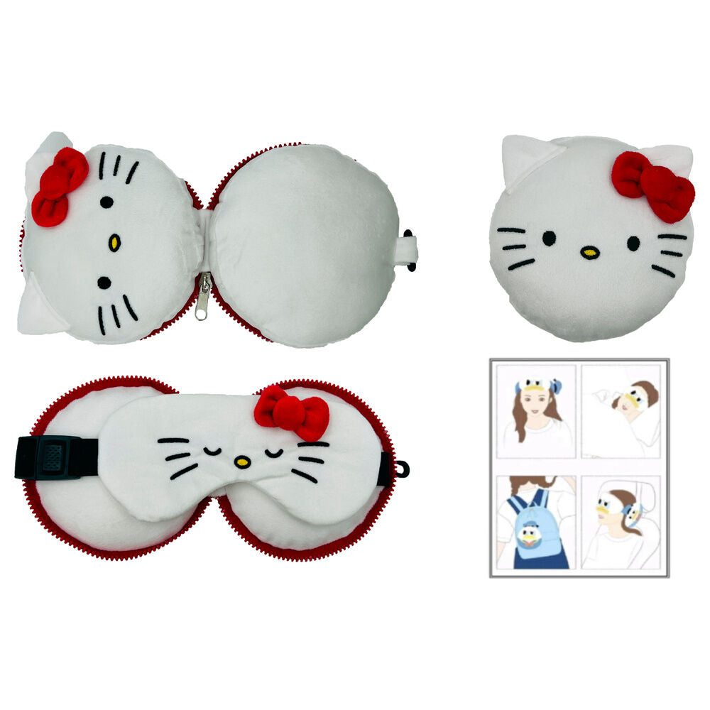 Almofada de Viagem Hello Kitty