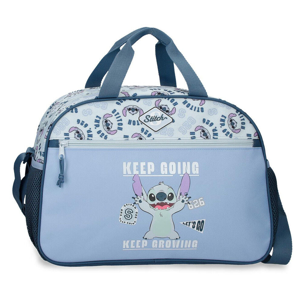 Saco de Viagem Keep Going Stitch Disney 40cm