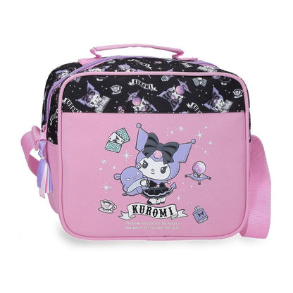Lancheira Térmica Adaptável Telling Kuromi Hello Kitty