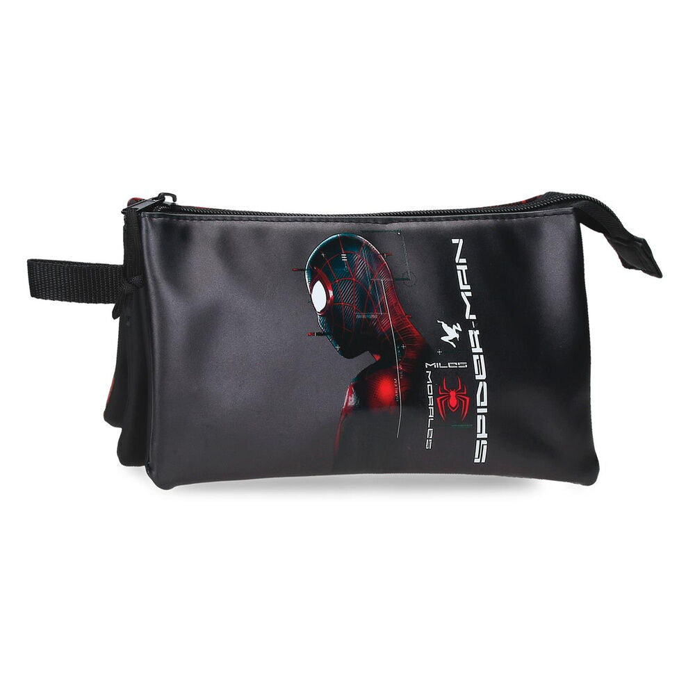 Estojo Triplo Technology Spiderman Marvel